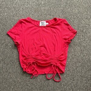 Red crop top from Princess Polly